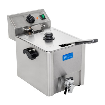 Ηλεκτρική φριτέζα με θερμοστάτη EGO 8L θερμοστάτη