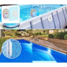 Undervattens LED-ljus 40W lylmle, magnetisk, dimbar, till poolen