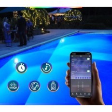 Podvodní LED LIGHT 40W LYLLMLE Magnetic, Stmívatelný, do bazénu, použitý