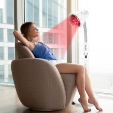 Lampa na podczerwień 275 W, 45,79 x 35,29 x 27,4 cm