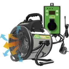 Elektryczny grzejnik do szklarni Bio Green, 2000 W