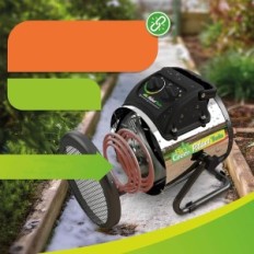 Aquecedor elétrico para Bio Green Estufa, 2000 W