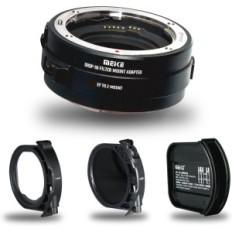 Meike Adattatore in metallo EFTZ-C per adattatori per lenti autofocus per Canon EF per Nikon Z Z