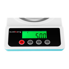 Presná laboratórna stupnica s anti-priemyselným štítom 500 g / 0,01 g