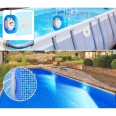 Éclairage de lavabo magnétique LED 40W LLLLLE, DIMMABLE, 12V, Bleu