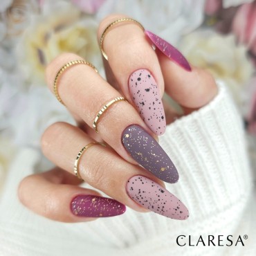 Claresa Top Bubble Gold Matt No Wipe 5g — detaljni prikaz