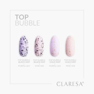 Claresa Top Bubble Gold Matt No Wipe 5g