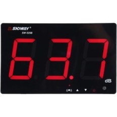 Hztyyier 30-130 dB müra tester alarm ja USB LCD 9.6 "Seinakinnitus