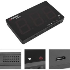 Tester hałasu Hztyyier 30-130 dB z alarmem i USB LCD 9,6" montaż na ścianie