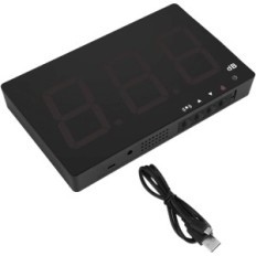 Hztyeiier 30-130 dB-Rauschprüfgerät mit Alarm und USB-LCD 9.6 "Wandmontage