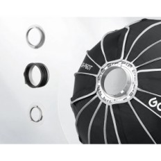 PARABOLICAL SOFTBOX Godox QR-P60T with grid, diffusers, Bowen fastening