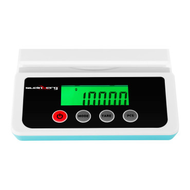 Precīza laboratorijas skala precīza ar funkcijām 10 kg / 1g