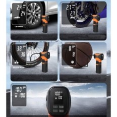 Wireless pump for car tires 160psi 3 in 1, without battery