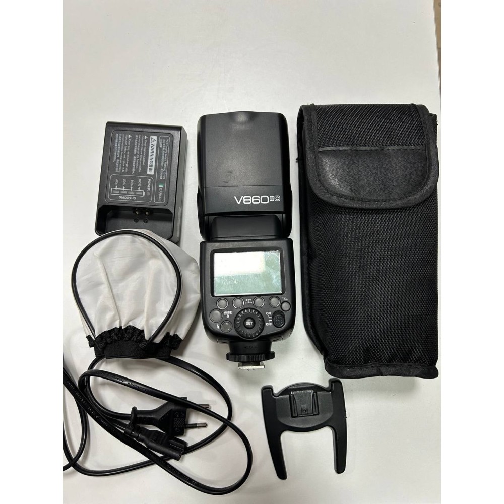 Flash of GODOX V860II-S V860IIS a Canon, 2,4 g TTL utilizzato
