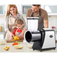 Meykey 250 W skiver, rustfritt stål med 5 kniver, brukt