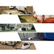 Contador de energía digital AIFIZO, 230 V, IP65