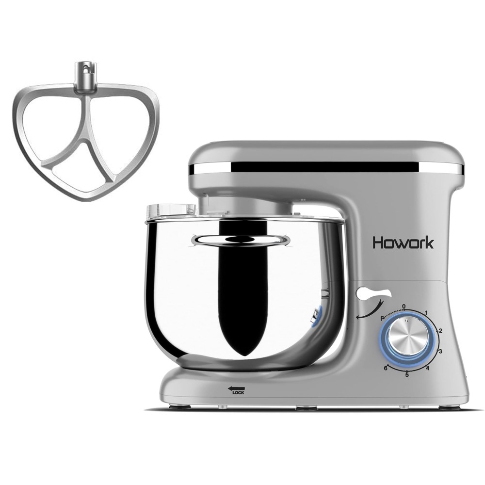 Robot de cocina planetaria Howork 8L 1500W, 6 velocidades, usadas