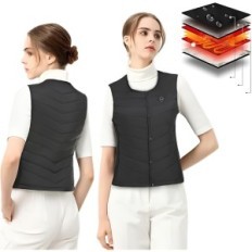 Opvarmning Vest for Kvinder Vofuoti, 10000 mAh, 3,7V, USB, Størrelse M