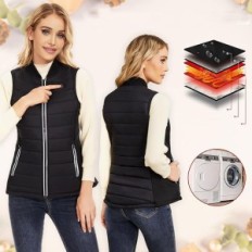 Apkures veste sievietēm Vofuoti, 10 000 mAh, 3,7 V, izmērs s