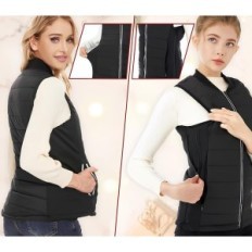 Gilet per riscaldamento per le donne Vofuoti, 10.000 mAh, 3,7 V, dimensioni XS, utilizzate
