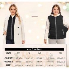 Opvarmning Vest for Women Vofuoti, 10.000 mAh, 3,7V, størrelse XS, brugt