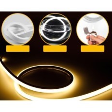 Neon Tape LED SUCIORIO 30 M 4000 K IP65 Elastic Light Tape Waterproof for internal and external decoration