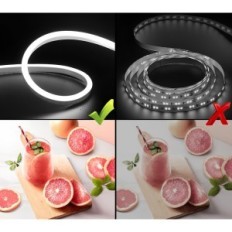 Nastro al neon LED Suciorio 30 m 4000 K IP65 Nastro luminoso elastico impermeabile per la decorazione interna ed esterna