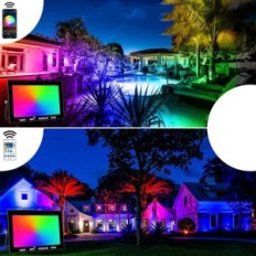 Prijenosna LED svjetiljka T-Sunus, 100W, WiFi, Bluetooth, IP66