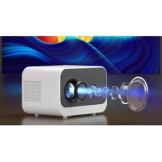 Mini projektorius Sainyer, "Bluetooth" 5, 5 g, wifi, 4k, pilnas HD 1080p