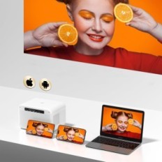 Mini projecteur Sainyer, Bluetooth 5, 5G, WiFi, 4K, Full HD 1080P