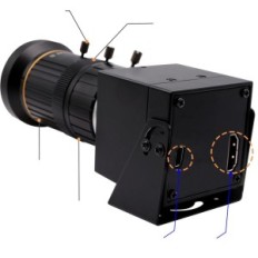 SVPRO ELP- USB4KCAM30H- CFV (5- 50Y) kamera USB HDMI 4K 60fps 5- 50mm, használt