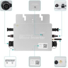 Microinwerter Dewin Sem Fio Série-R3, 800 W, Wi-Fi