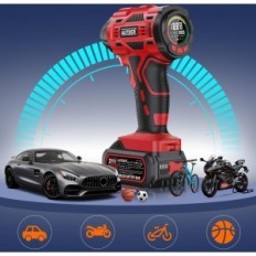 Porte-compresseur d'air portable, 180 psi, 21V / 12 V