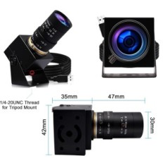 SVPRO USB 8MP Fotoaparát s varifocus 5-50mm objektivu a zoom 10x