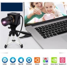 SVPRO USB 8MP kamera ar Varifokus 5-50mm objektīvu un tālummaiņu 10x