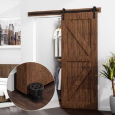 Tartozékok beállítva tolóajtókhoz CCJH 182CM / 6FT egyajtós 91cm