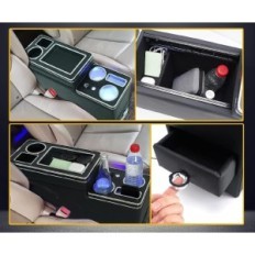 Console centrale QSulnn con USB e LED a VW T4 T7 (2003-2019), Mostra