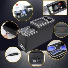 QSULNN Centralna konzola z USB in je privedla do VW T4 T7 (2003-2019), razstava