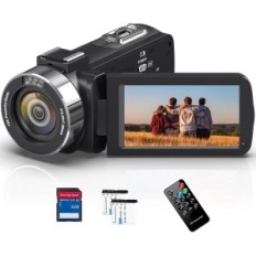 4K 44MP videokamera s nočným viozorom a 18x zoomom, 2 batérie