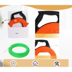 Primavera para dirigir cabos Gekufa, 50 m, 4,5 mm, laranja