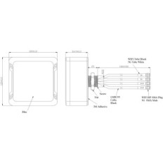 Antena Maswell 5G 4G LTE MIMO 700-6000MHz, SMA, Bluetooth, Zigbee