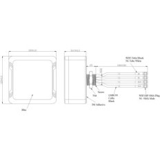 Letecký Maswell 5G 4G LTE Niemia 700-6000MHz, SMA, Bluetooth, ZigBee