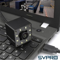 Cámara SVPRO USB 12MP con iluminación, 4K 30FPS a su computadora