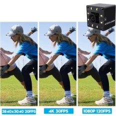 SVPRO USB 12MP kamera s osvětlením, 4k 30fps do počítače