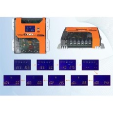 Controller del pannello solare Y & H, 12V 24V 36V 48 V, 60A