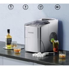 Foosierung 2 l 100 Eisproduktionsmaschine in 32x26x37cm Automatische Eismaschine