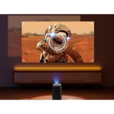 Projektor Ieeker, 18000 Lumens, 4K, WiFi, Bluetooth Portable Home Cinema Projector Full HD Kompatibel med Android och iOS