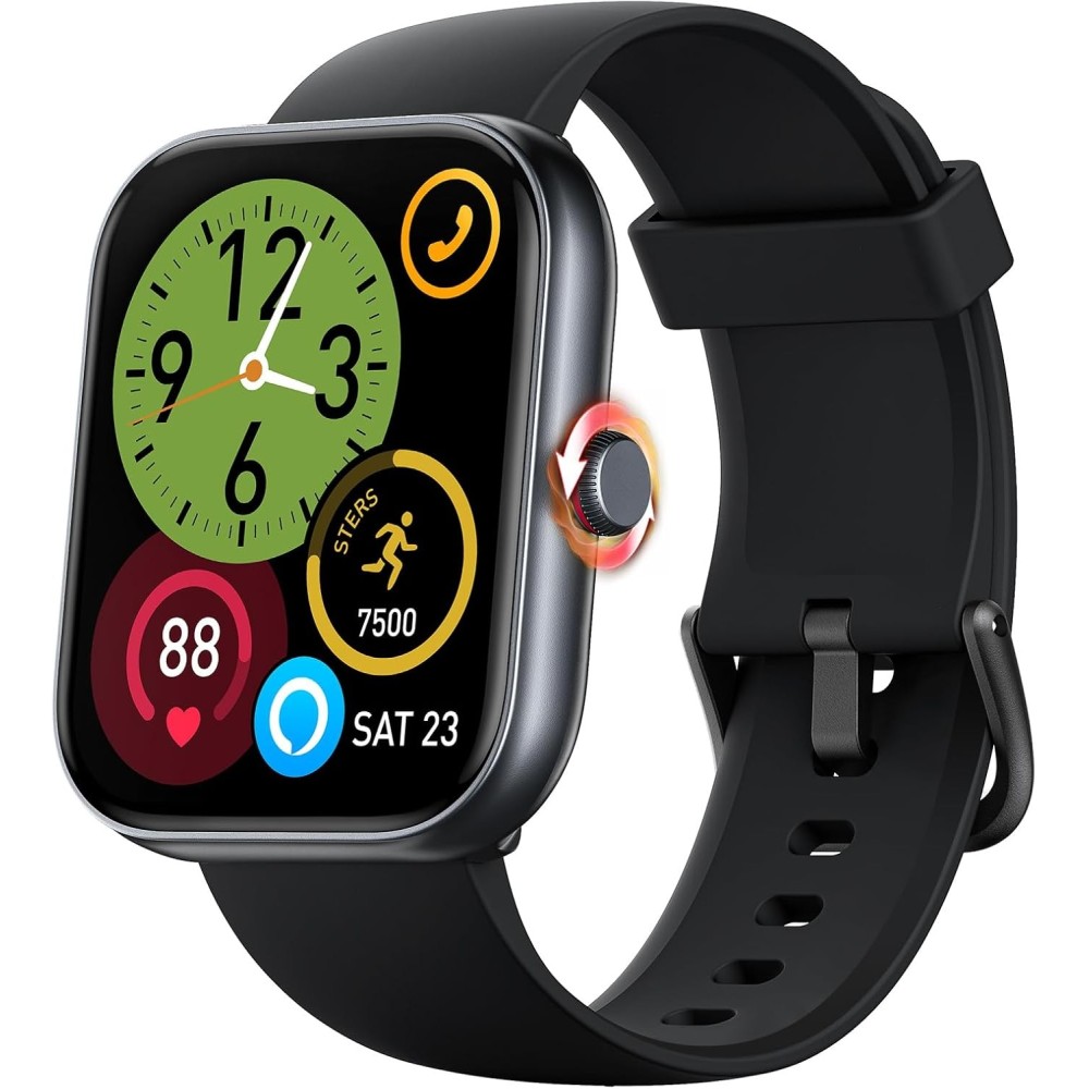 Smartwatch FTPolo, 1,91 pouce, IP68, pour Android et iOS
