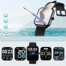 Mandlige SmartWatch FTPolo, 1,91 tommer, IP68, til Android og iOS