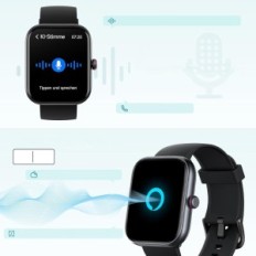 Smartwatch FTPolo, 1,91 pouce, IP68, pour Android et iOS